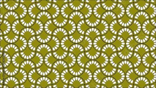 Unique Fan Pattern. Unique fan vector pattern. fan illusion pattern.