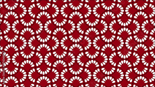 Unique Fan Pattern. Unique fan vector pattern. fan illusion pattern.