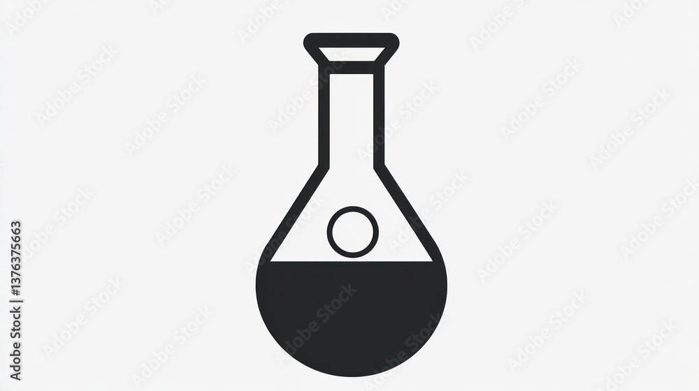 Empty Erlenmeyer Flask Empty Erlenmeyer Flask