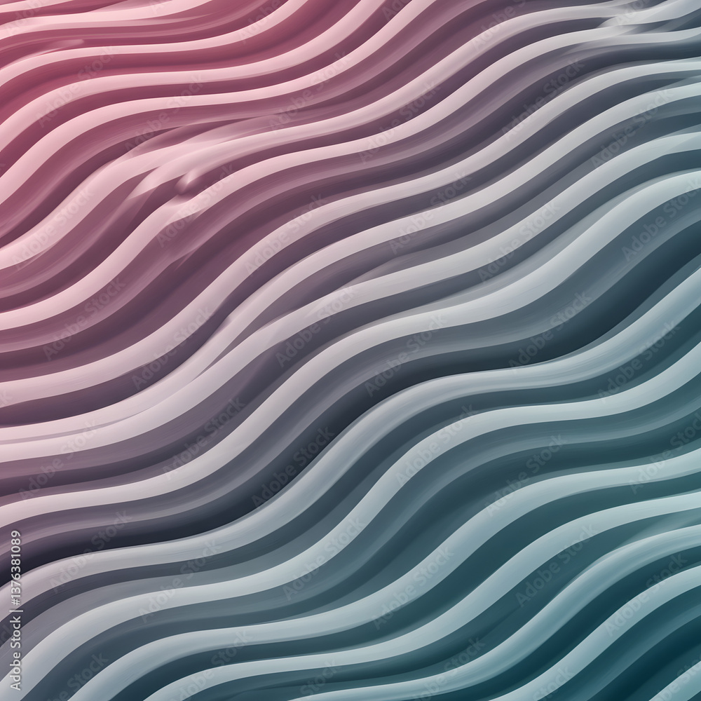 Obraz premium Abstract colorful background with waves 
