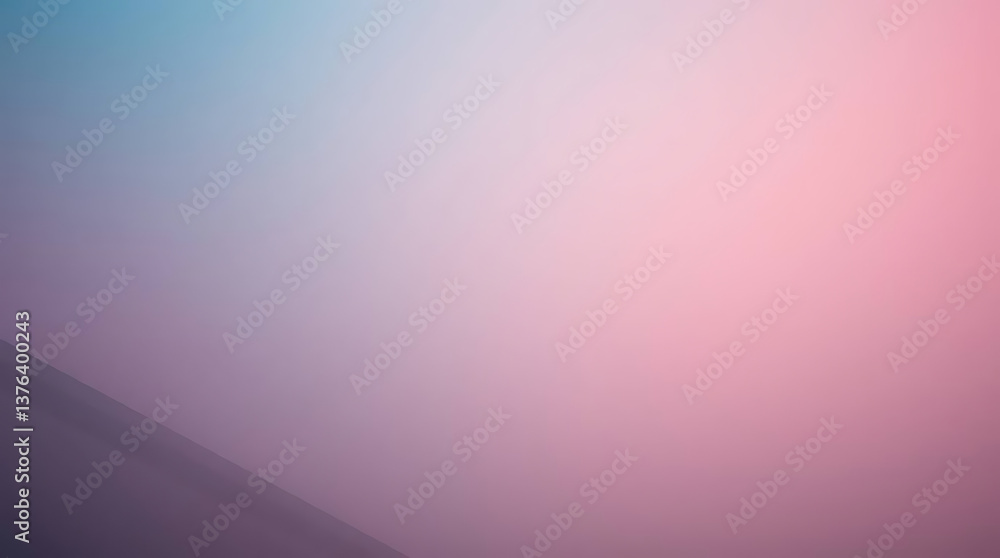 Fototapeta premium Soft gradient color transition