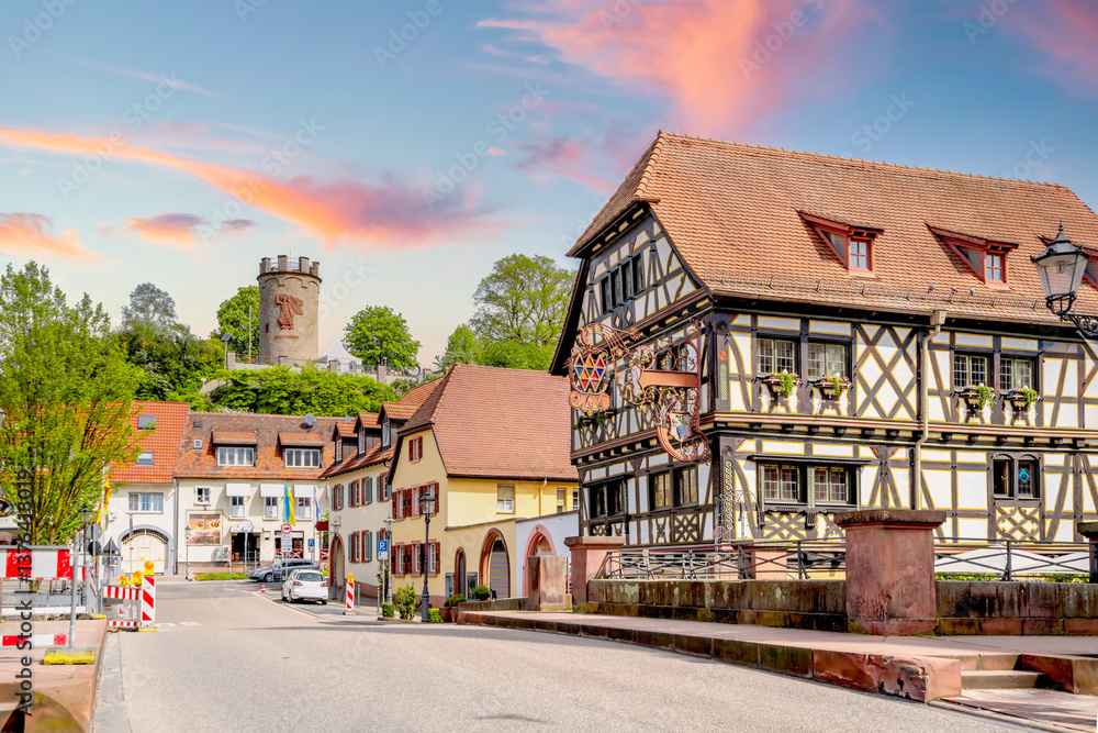 Fototapeta premium Altstadt, Weingarten, Deutschland 
