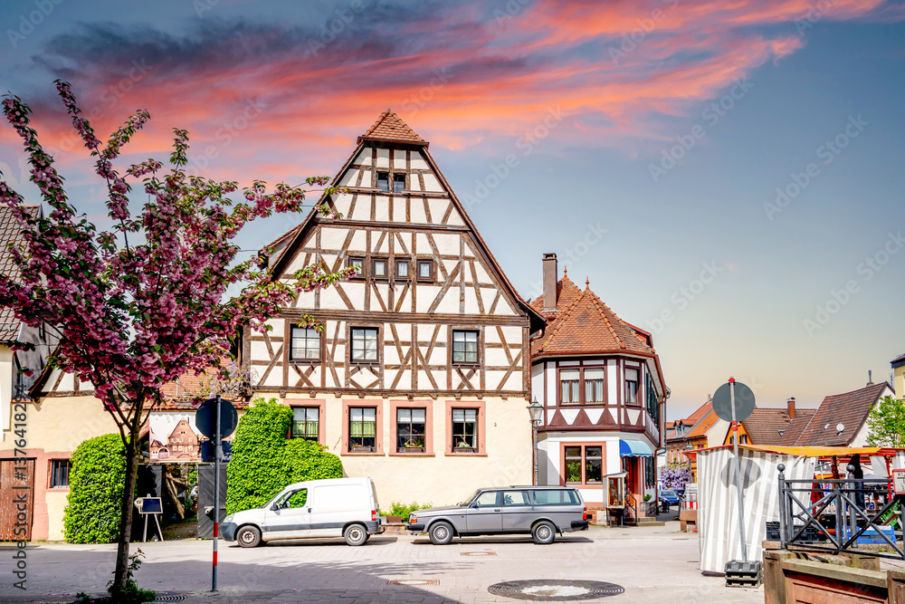 Fototapeta premium Altstadt, Weingarten, Deutschland 