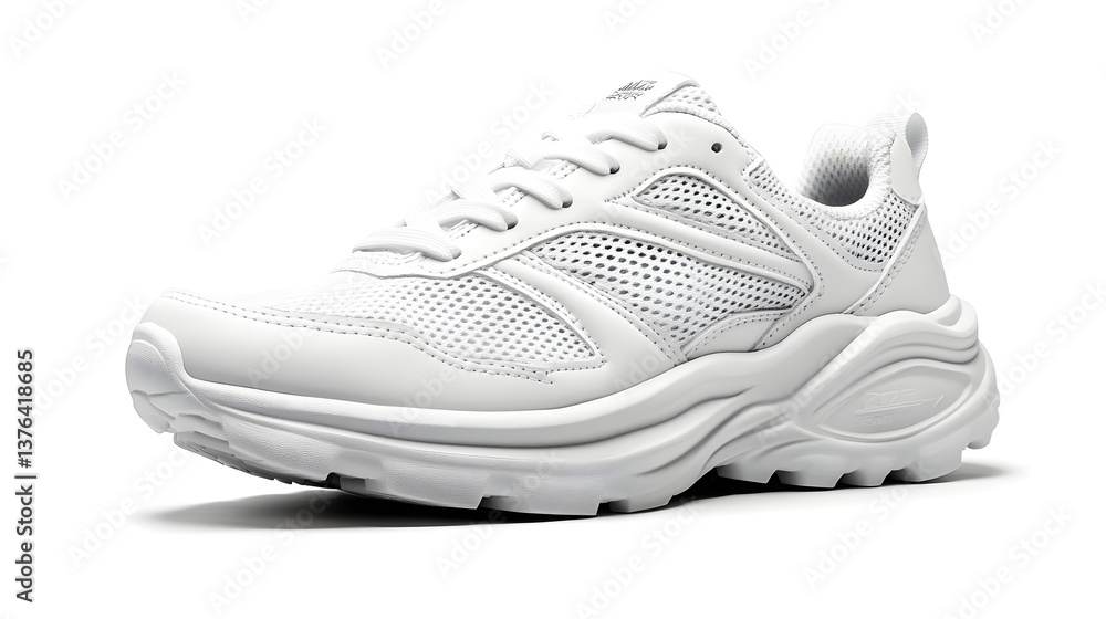 Lightweight White Running Sneakers for Fitness and Everyday Use Lightweight White Running Sneakers for Fitness and Everyday Use