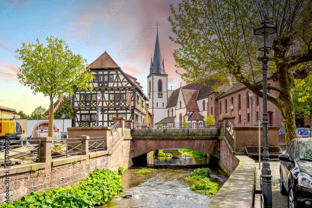 Fototapeta premium Altstadt, Weingarten, Deutschland 