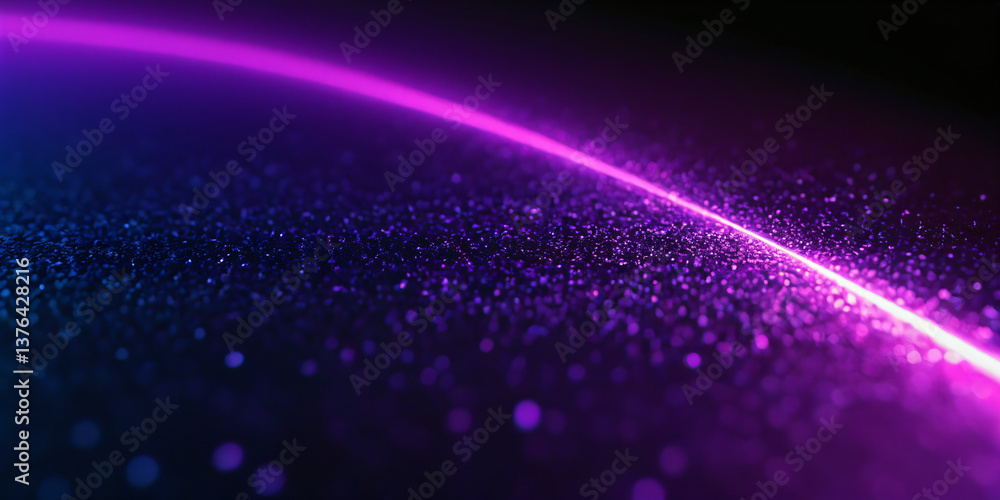 Vibrant abstract scene with a neon glowing, curved line stretching across it. It ispredominantly pink and emits a soft violet glow, creating a sense of depth. Vibrant abstract scene with a neon glowing, curved line stretching across it. It ispredominantly pink and emits a soft violet glow, creating a sense of depth.