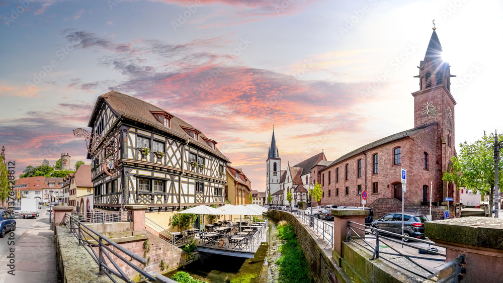 Fototapeta premium Altstadt, Weingarten, Deutschland 