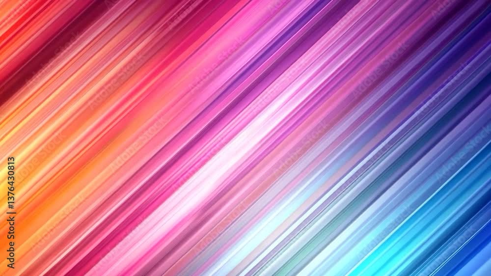 Vibrant Rainbow Stripes: An Abstract Masterpiece Vibrant Rainbow Stripes: An Abstract Masterpiece