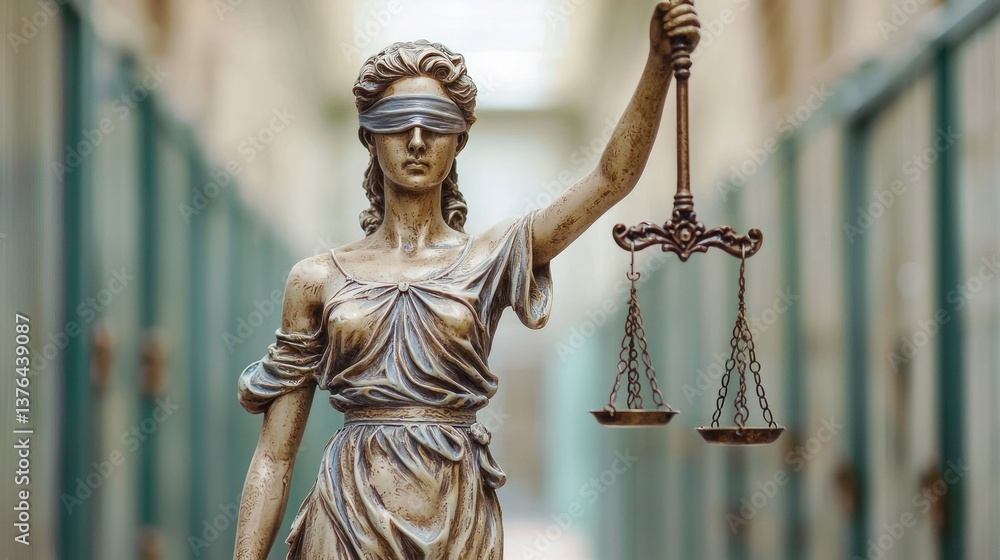 Obraz premium Military justice system analyzing fairness through courtroom photography and professional insights
