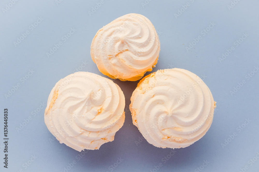 Fresh homemade marshmallows zefirs. Organic candy Fresh homemade marshmallows zefirs. Organic candy