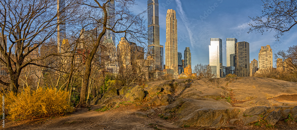 Central Park in spring