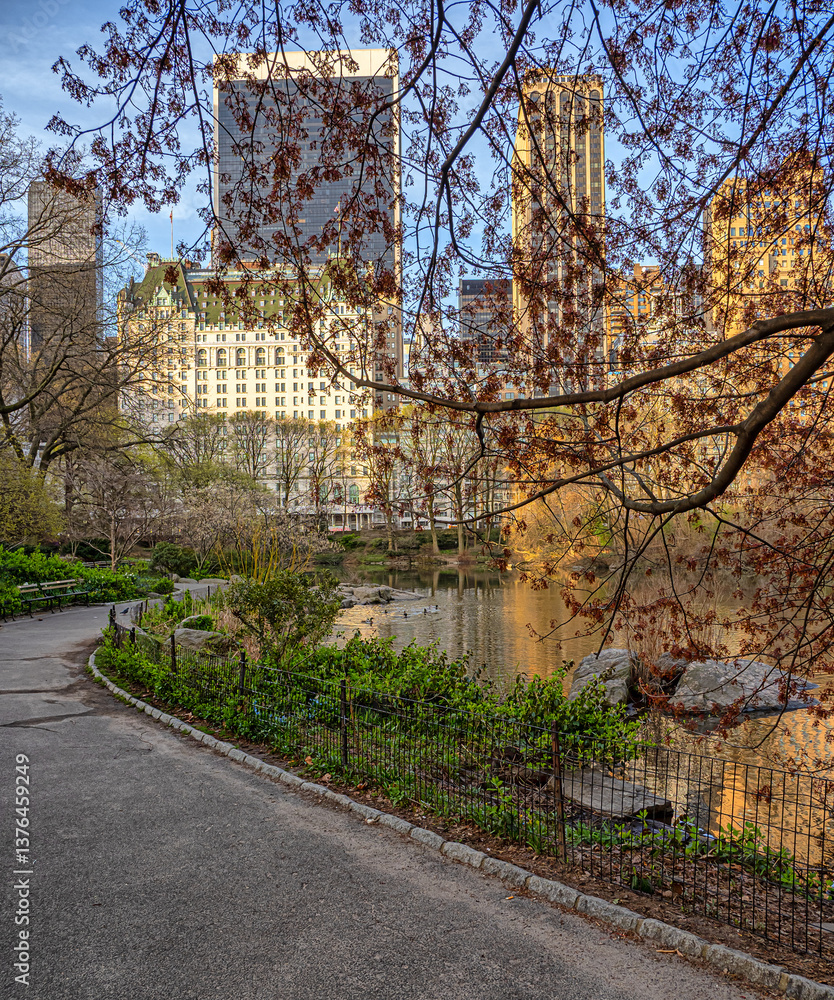 Central Park in spring