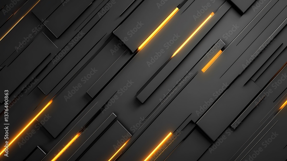 A black and orange striped background with a lot of lines A black and orange striped background with a lot of lines