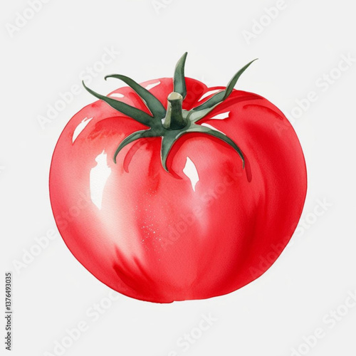 tomato isolated on white background