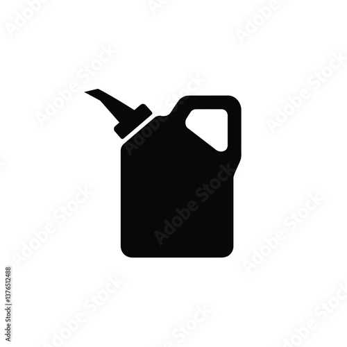 oil can isolated on white