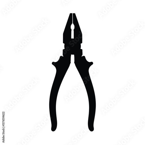 pliers on a white background