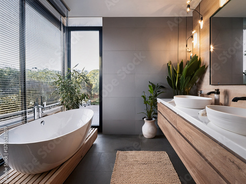 Salle de bain moderne