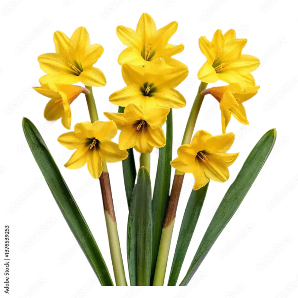 Vibrant Yellow Daffodils A Springtime Bouquet of Sunshine Vibrant Yellow Daffodils A Springtime Bouquet of Sunshine