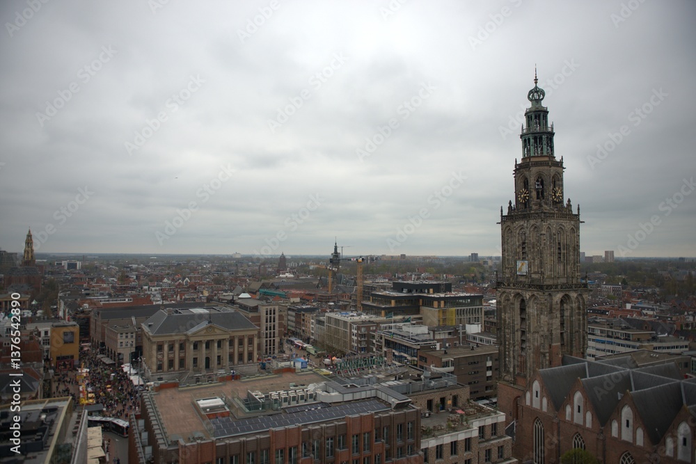 Fototapeta premium Martinitoren Groningen