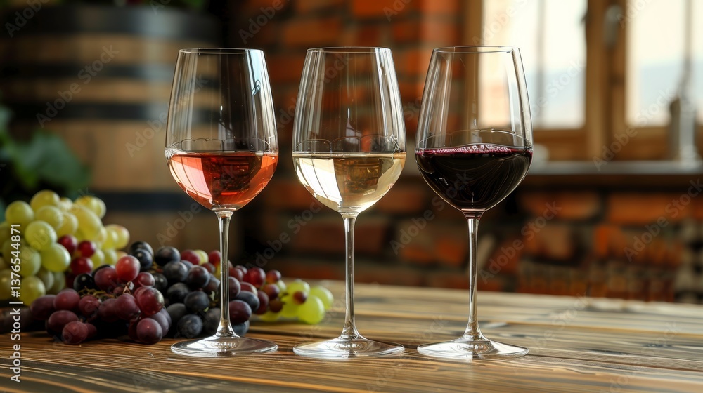 Fototapeta premium Sophisticated Wine Tasting