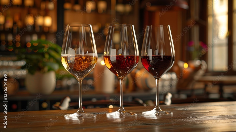 Fototapeta premium Sophisticated Wine Tasting