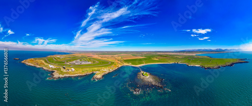 Fototapeta Naklejka Na Ścianę i Meble -  Inys Mon and Anglesey Race Circuit, Wales