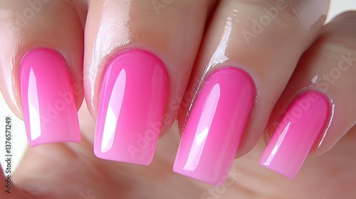 Wallpaper Mural Nail art tutorial ombre pink nails home video guide beauty close-up diy Torontodigital.ca