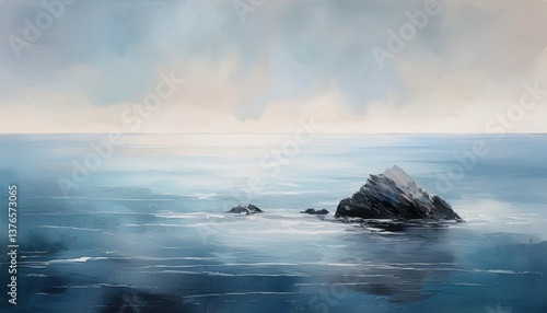 Pastel Tones of the Sea