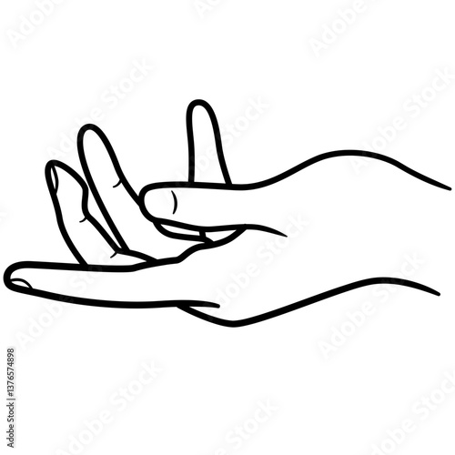 hand with finger