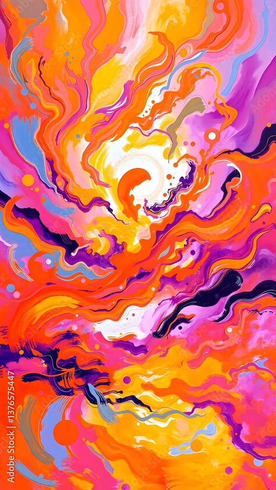 Cosmic Symphony of Color Cosmic Symphony of Color