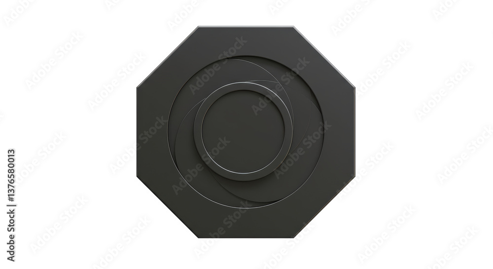 Fototapeta premium Isolated Octagon