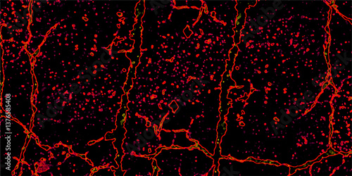 Abstract fire and realistic dark red fire particle burn effect sparkles pattern. Red grunge dark red and black textured painted background. Gloomy black and red colors background for design.
