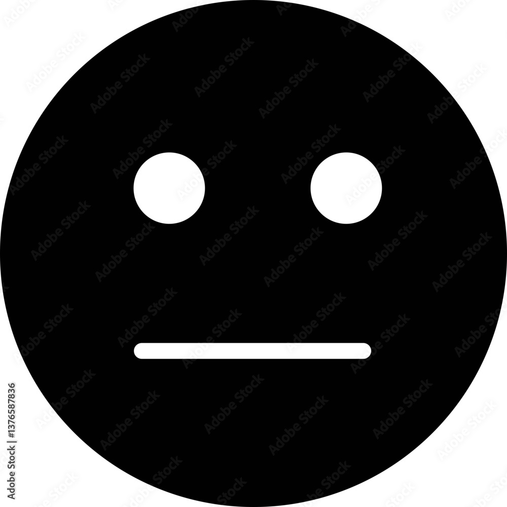 Fototapeta premium Doodle Emoji face icon. drawn sketch style. different expression emotion mood in flat isolated on transparent background