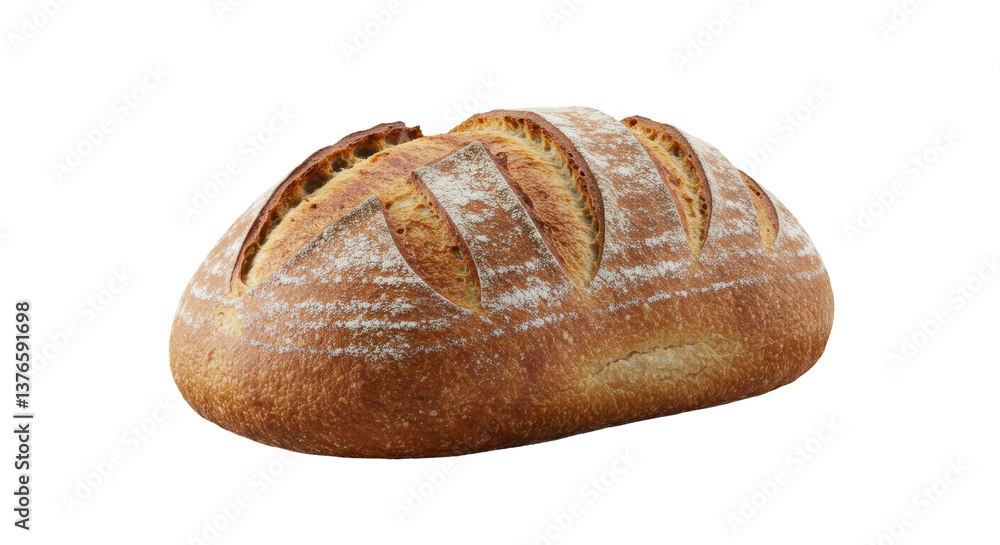 Isolated Loaf of Bread Isolated Loaf of Bread