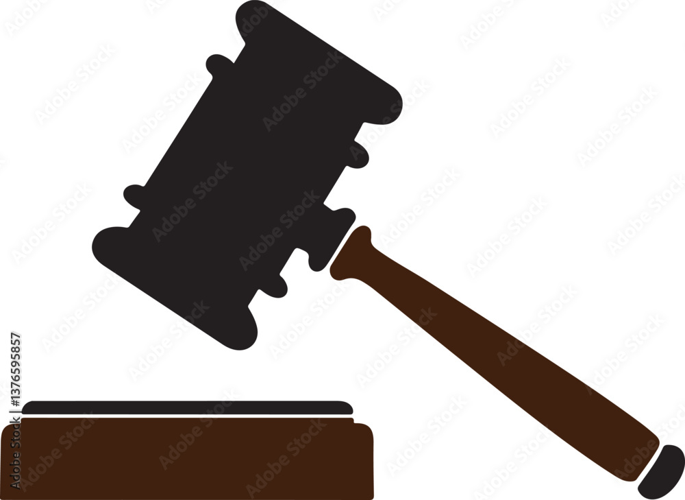 a single hammer, Judge gavel silhouette icon, Judge hammer silhouette vector illustration a single hammer, Judge gavel silhouette icon, Judge hammer silhouette vector illustration