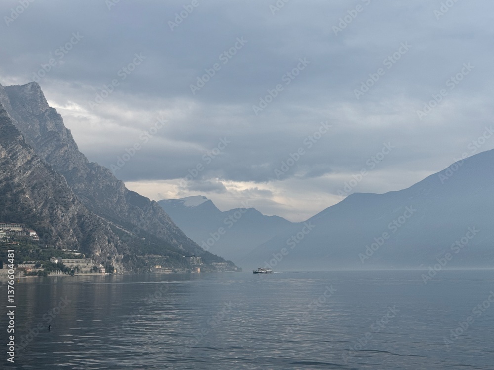 Der Gardasee bei Limone sul Garda
