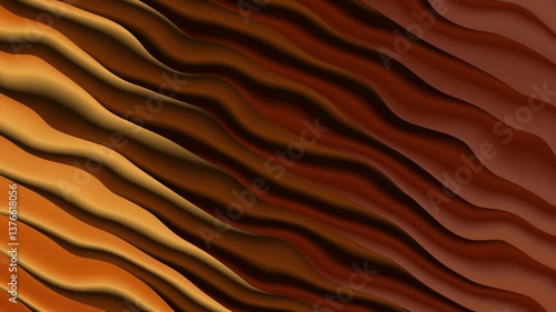 3d moving waves background animation, modern style moving waves background