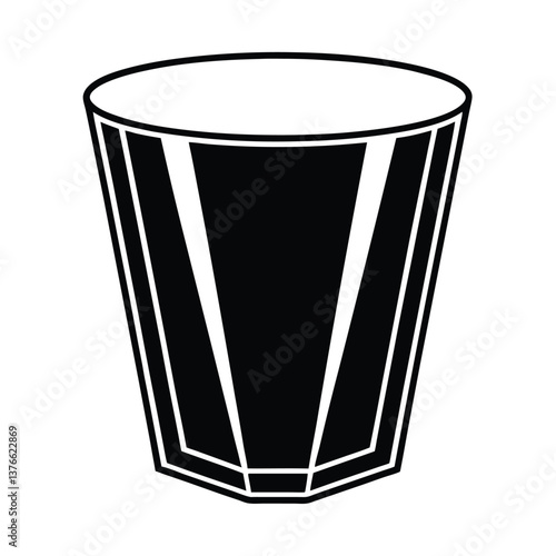 Illustration of various trash cans including metal and black bins with recycling and waste containers