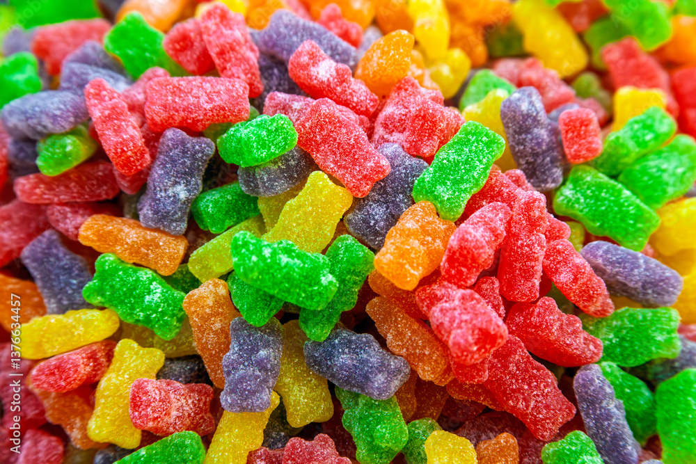 Colorful gummy candies Colorful gummy candies