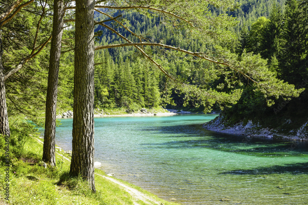 Tragöss, Grüner See, Österreich, Steiermark