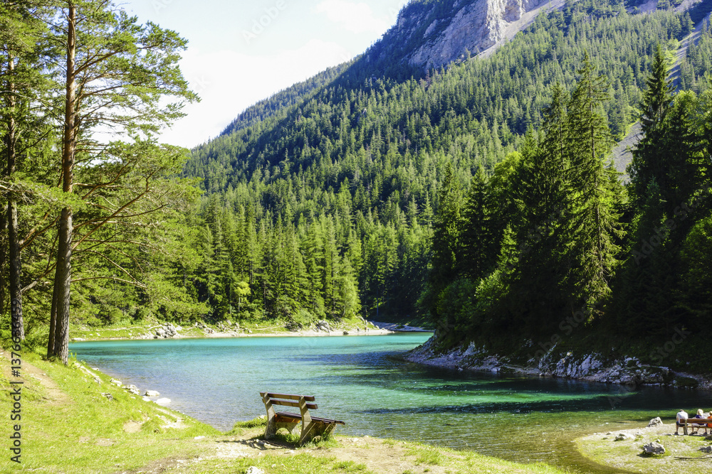 Tragöss, Grüner See, Österreich, Steiermark