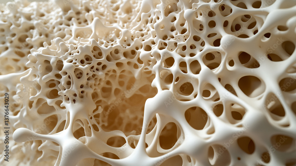 Isolated background. Network, waves, cells of connections. Neurons and data flow 3D illustration. Abstract matter, bone porous Isolated background. Network, waves, cells of connections. Neurons and data flow 3D illustration. Abstract matter, bone porous