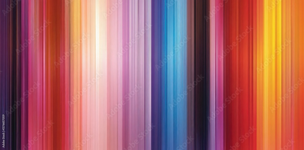 Abstract rainbow-colored background featuring vibrant slats in various hues, ideal for presentations, graphics, or creative projects. Abstract rainbow-colored background featuring vibrant slats in various hues, ideal for presentations, graphics, or creative projects.