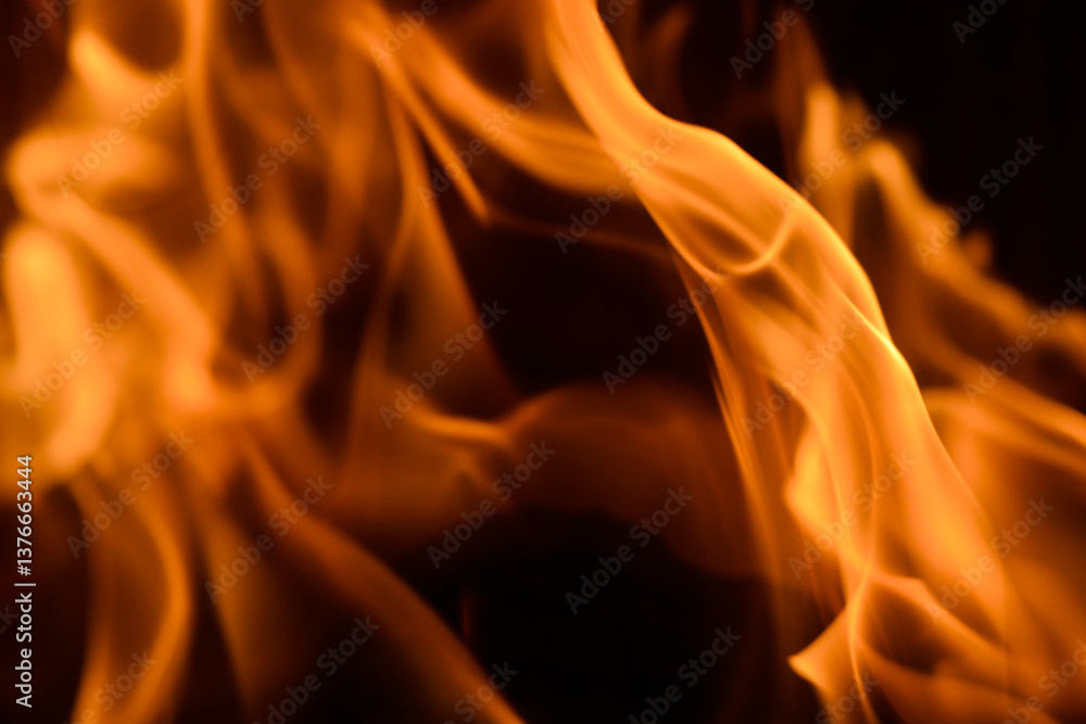 Feuer im Kamin, Ofen