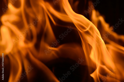 Obraz na płótnie Feuer im Kamin, Ofen w salonie