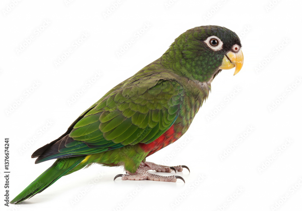 Fototapeta premium Jardine's Parrot isolated on a white background
