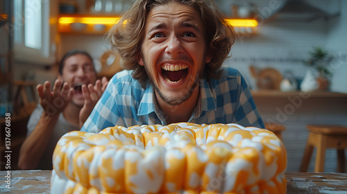 Classic Whoopee Cushion Prank Reaction – April Fools' Day