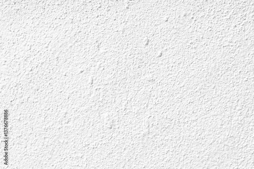 Wallpaper Mural White concrete wall texture background. Uneven render stucco white painted concrete wall texture background. Rough and grunge wall in the sun. Torontodigital.ca