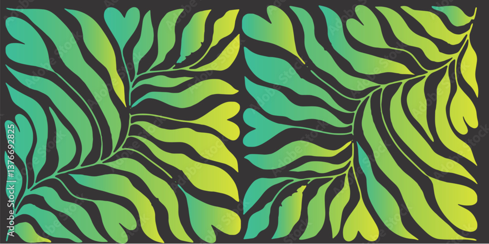 Vector modern art print elements in simple floral wavy and groovy naive style, ocean and vacation theme, flowers and plants, floral botanic hand drawn design templates, modern art prints, color, leaf, Vector modern art print elements in simple floral wavy and groovy naive style, ocean and vacation theme, flowers and plants, floral botanic hand drawn design templates, modern art prints, color, leaf,