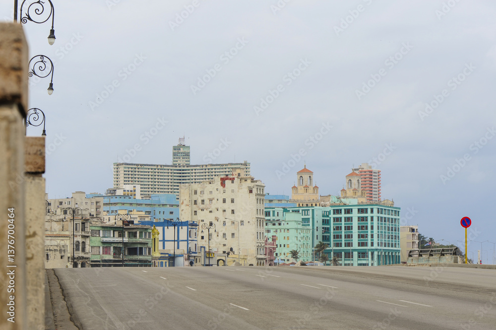 Kuba, Centro Habana, Centro Havanna, Malecon, Habana